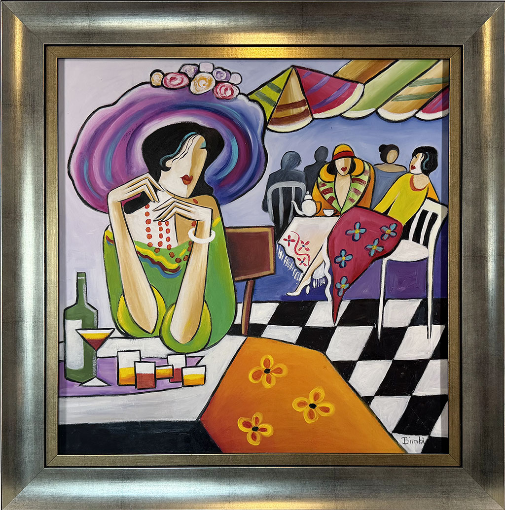 Piros gyöngysoros hölgy