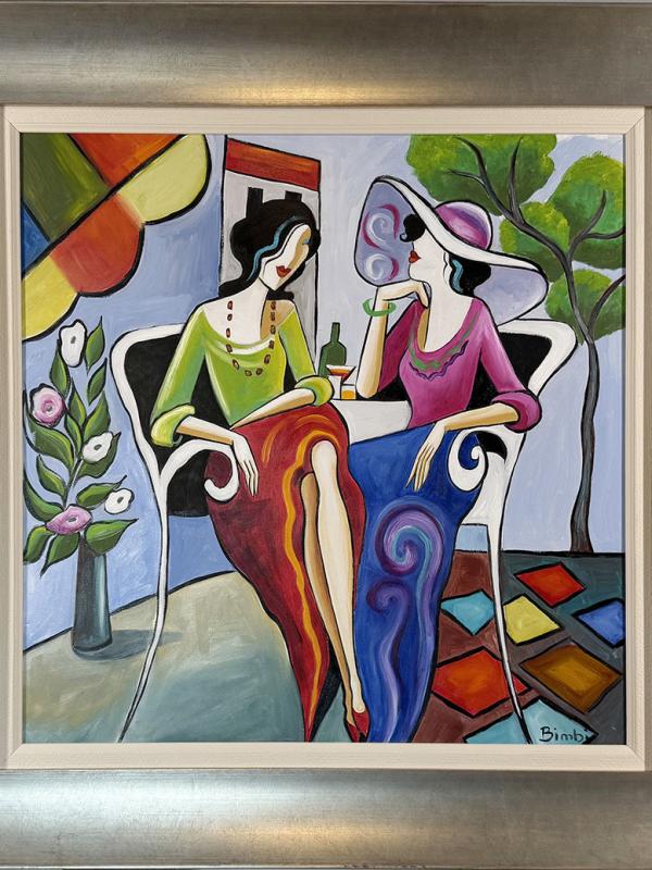 Kékszoknyás hölgy